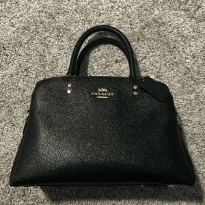 Black Coach handbag/crossbody bag